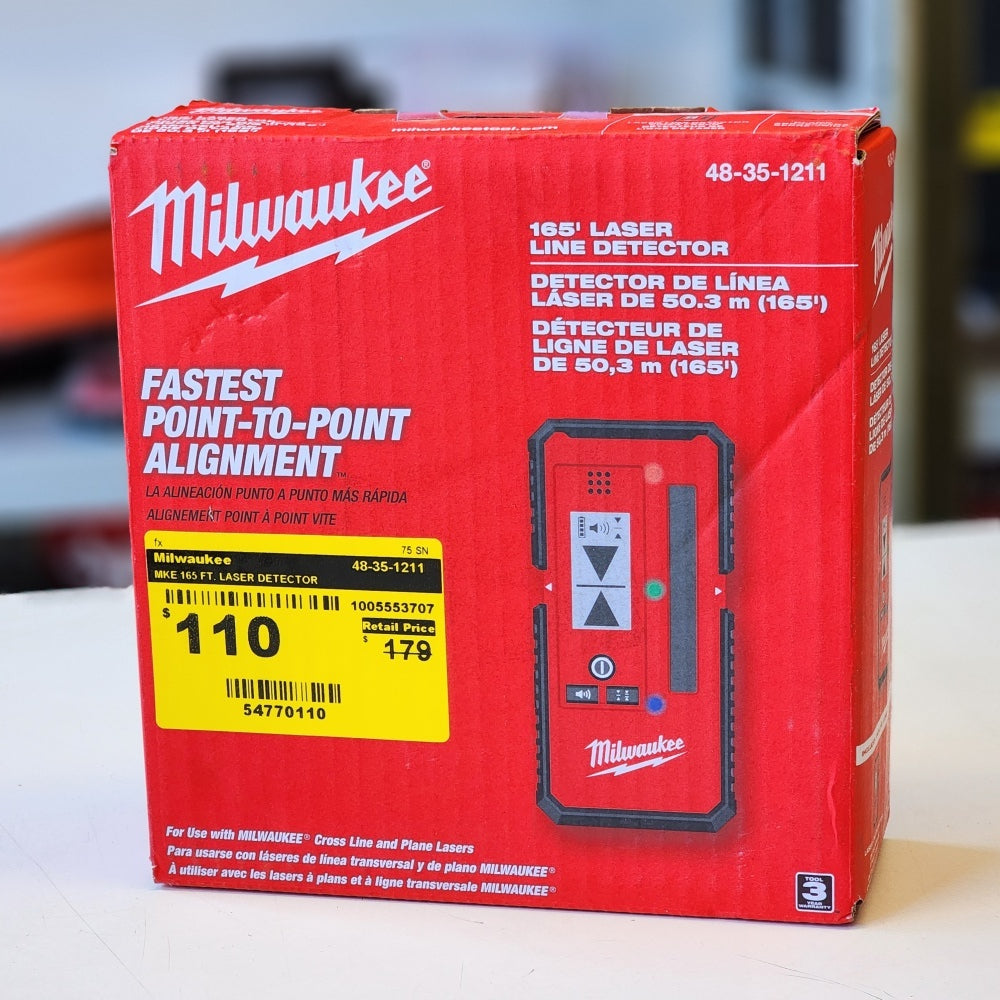 165 FT. Laser Detector 165 FT. Laser Detector